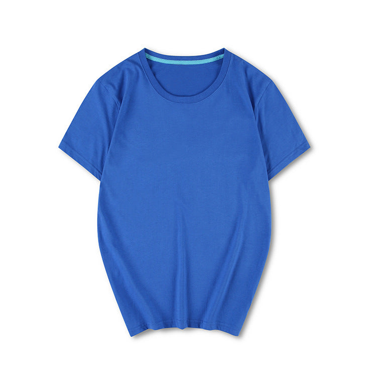 Cotton T-shirt with round neck