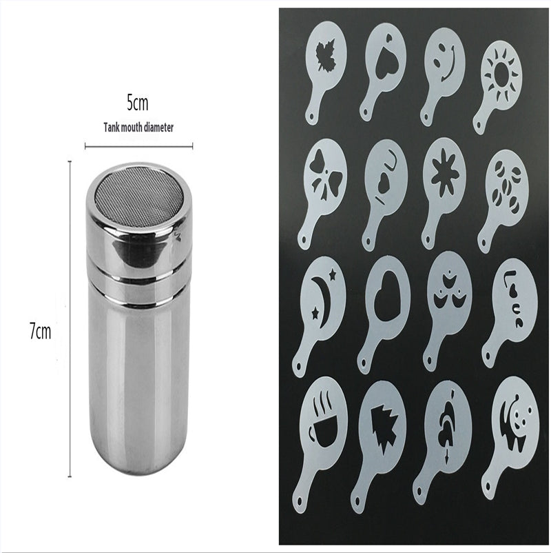 Sprinkle Toner Cartridge Fancy Coffee Sprinklers Fine Mesh