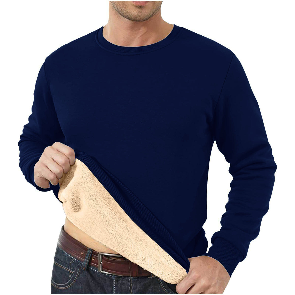 Thickened Warm And Loose Round Neck Cashmere Sweaters