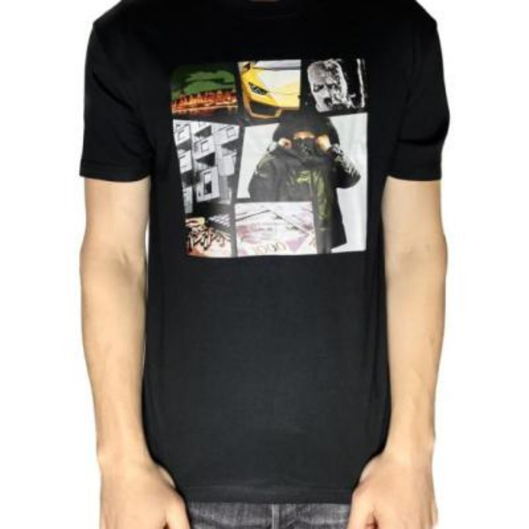 Men's 3D Digital Printing Casual Round Neck Short Sleeves