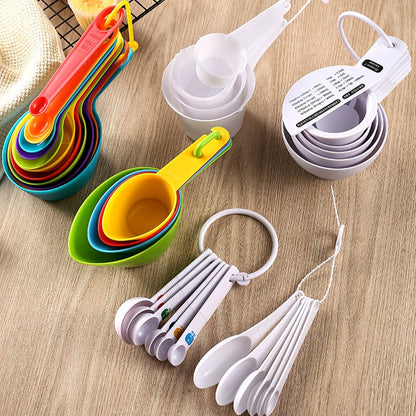 Baking Tool Plastic Measuring Spoon Measuring Cup Set
