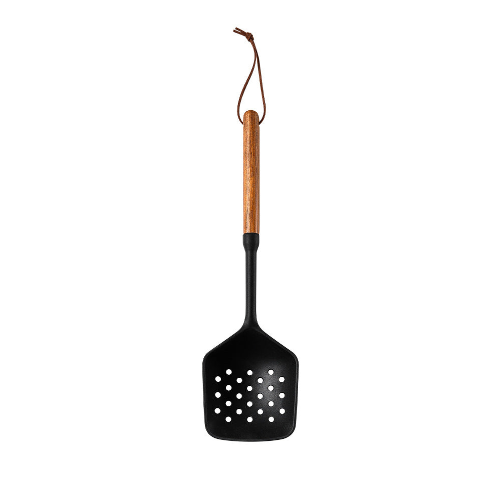 Wooden Handle Silicone Spatula Kitchenware Suit High Temperature Resistant