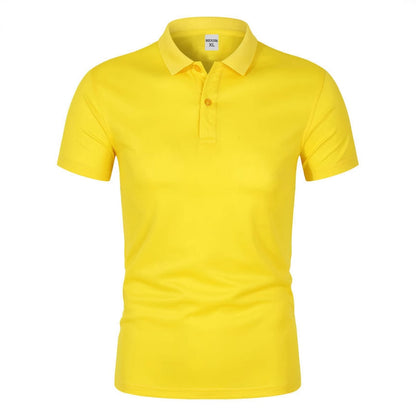 Quick-drying Polo Collar Work Clothes Simple And Comfortable Polo Shirt