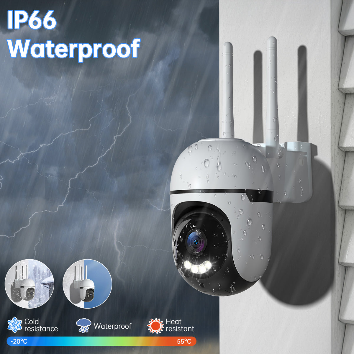 Wireless Indoor Outdoor Mini Camera CCTV Network Security System Wifi Camera
