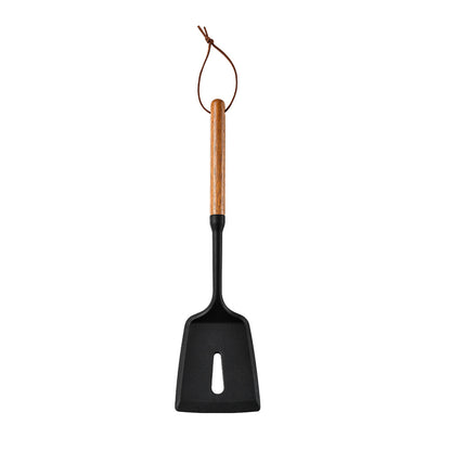 Wooden Handle Silicone Spatula Kitchenware Suit High Temperature Resistant