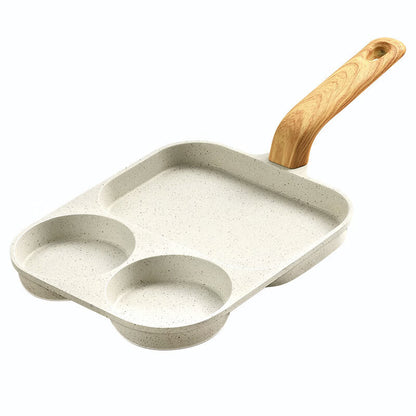 Non-stick Pan Medical Stone Plus-sized Egg Frying Pan