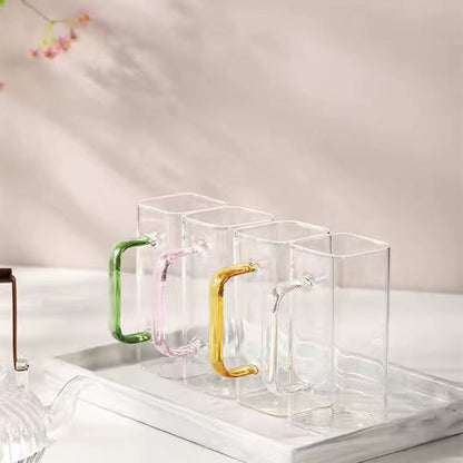 Creative Fashion High Borosilicate Glass Mug