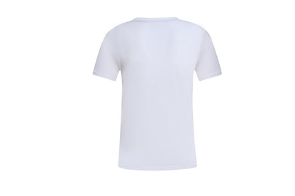 Cotton T-shirt Round Neck Overalls