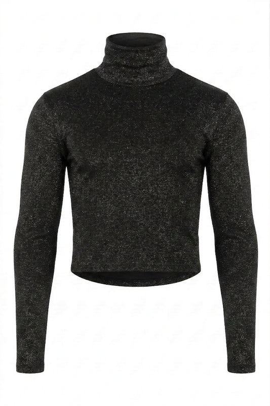 Men's Casual Long-Sleeved Turtleneck Top
