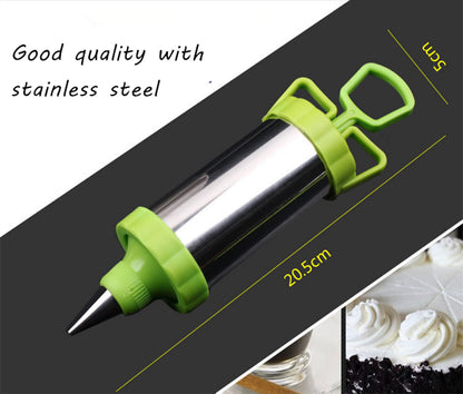 Stainless steel decorator