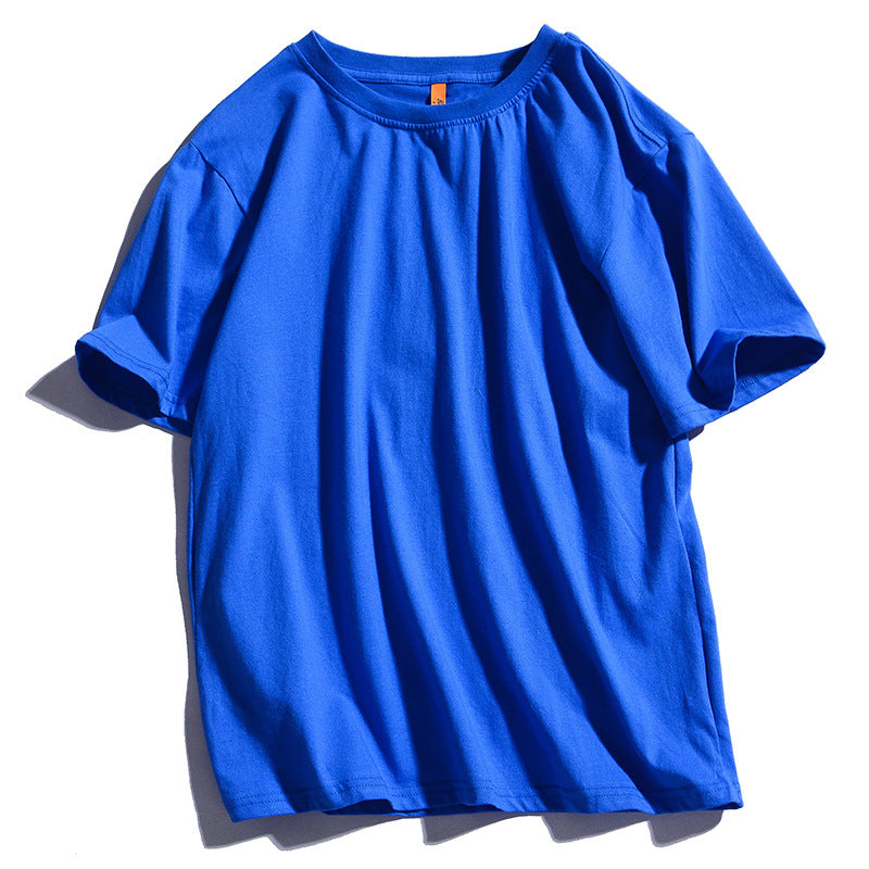 Casual round neck all-match basic short sleeve