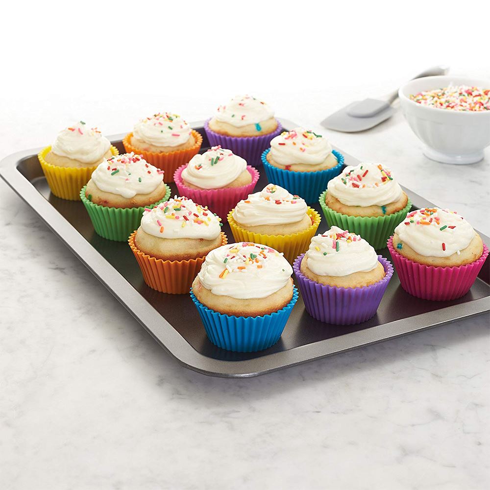 Muffin Round Silicone Baking Cup Cake Mold