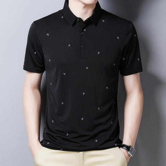 Icy fashion casual T-shirt