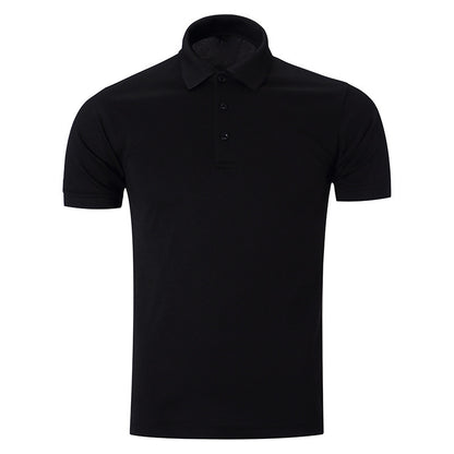 Casual lapel short sleeve