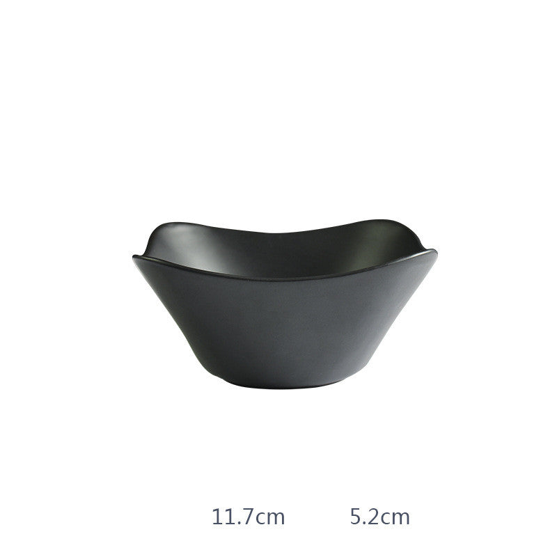 Ceramic Matte Square Steak Plate