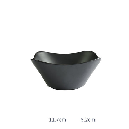 Ceramic Matte Square Steak Plate
