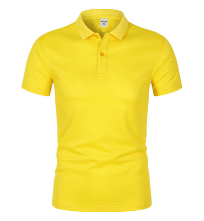 Quick-drying Polo Collar Work Clothes Simple And Comfortable Polo Shirt