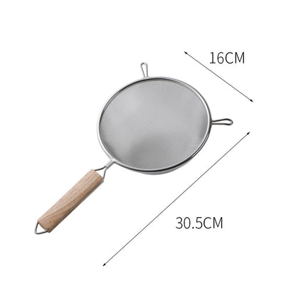Stainless steel double ear colander