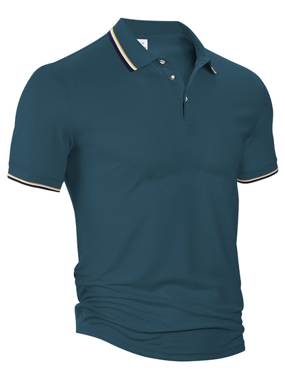 Summer Loose Lapels Short Sleeve Men