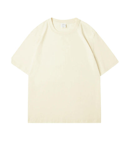 All-matching Round Neck Short Sleeves Loose