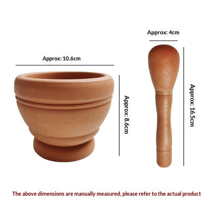 Household Kitchen Mortar For Crushing Medicinal Chili Peppers