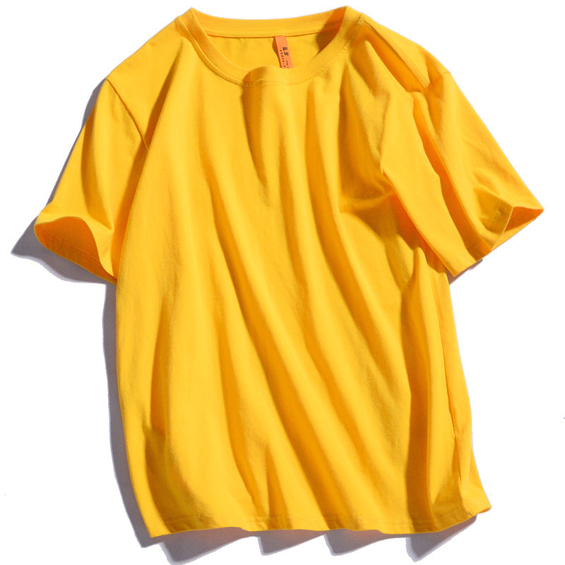 Casual round neck all-match basic short sleeve