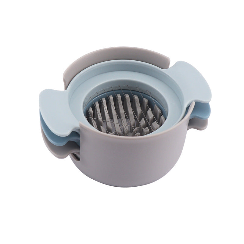 Japanese Style Multifunctional 304 Stainless Steel Egg Cutter