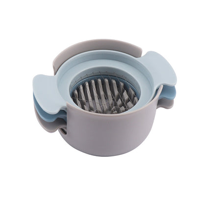 Japanese Style Multifunctional 304 Stainless Steel Egg Cutter