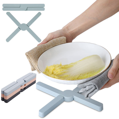 Thickened Foldable Food Grade Silicone Table Coaster