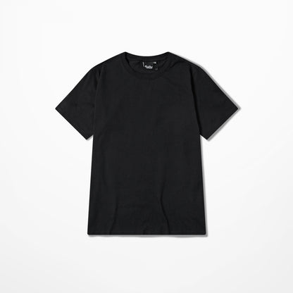 Simple Solid Color Base Shirt Half Sleeve Men And Women Couples