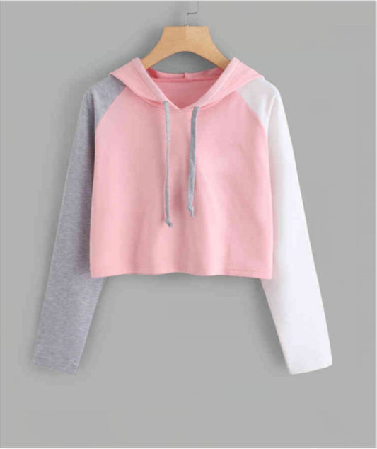 Color Matching Casual All-match Short Sweater