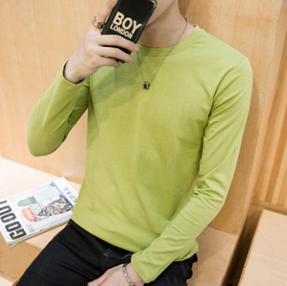 Men's Short Sleeve t-shirt Round Neck Solid Color