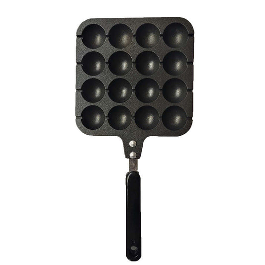 Household Hong Kong-Style Egg Waffle Pan Portable Gas Round Egg Waffle Machine Non-Stick Bakeware