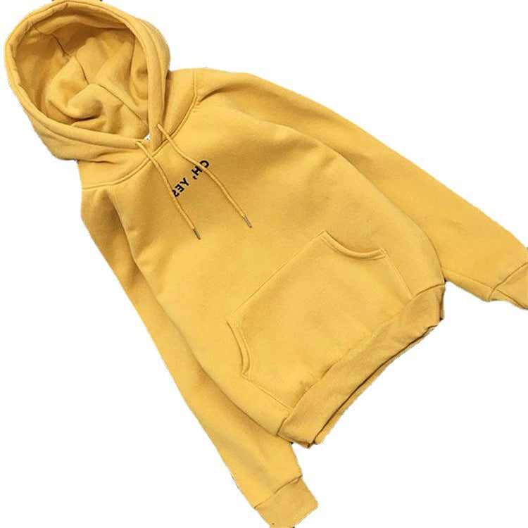 Women's Loose Fleece Pullover Hoodie