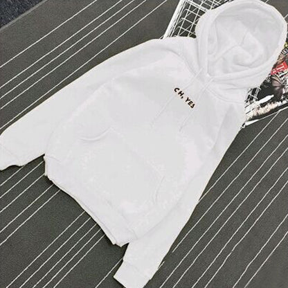 Women's Loose Fleece Pullover Hoodie