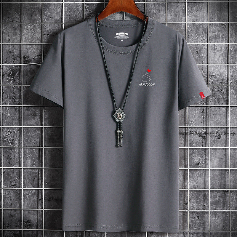 Short Sleeved T Shirt Men's Summer Loose