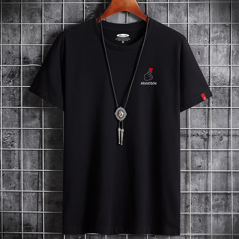 Short Sleeved T Shirt Men's Summer Loose