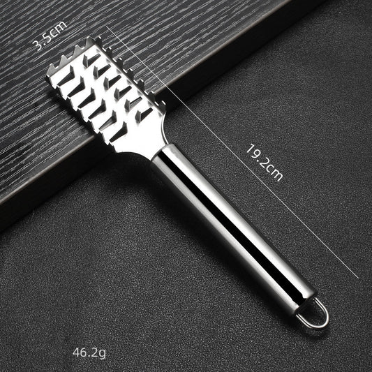 Fish Scale Peeler Creative Stainless Steel Fish Scale Planer Kitchen Supplies Small Tools Scaler Hair