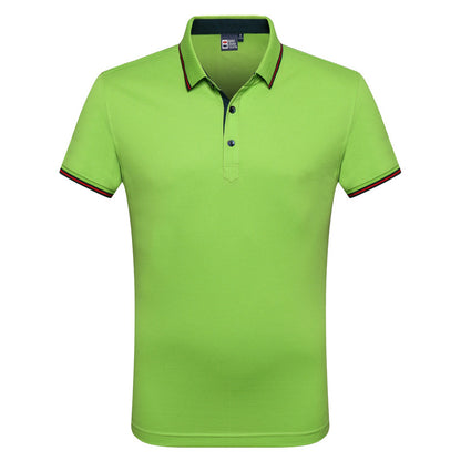 Short Sleeved Summer Business Polo Shirts