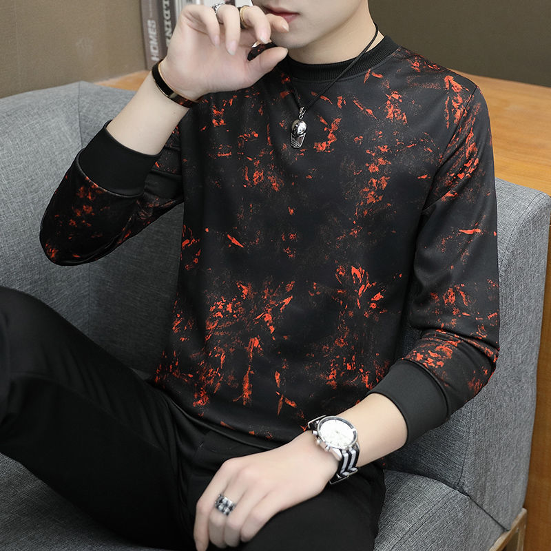 Men's Long-Sleeved Bottoming Sweater