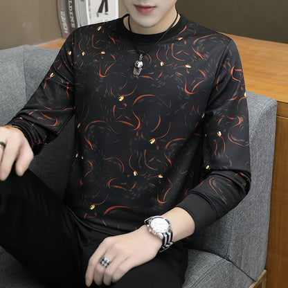 Men's Long-Sleeved Bottoming Sweater