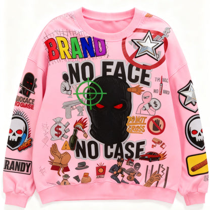 Fashion Casual Printed Polyester Top