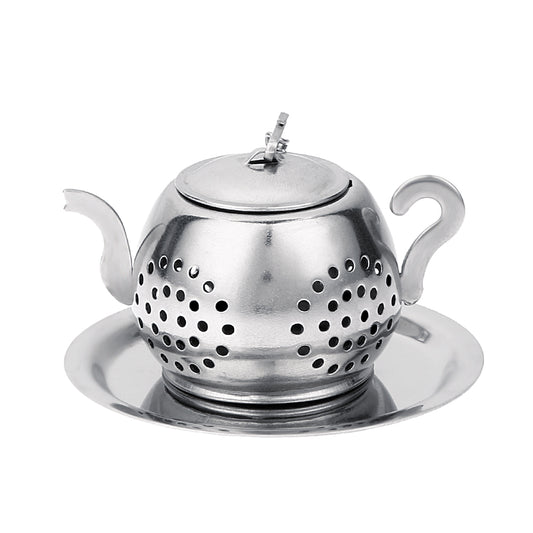 Stainless Steel 304 Teapot Type Tea Strainer Tea Set Tea Filter