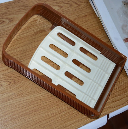 Practical Bread Cutter Loaf Toast Slicer Cutting Slicing Guide Kitchen Tool Random Color Brotschneider Pan de corte