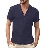 Solid color short sleeve