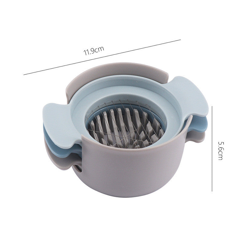 Japanese Style Multifunctional 304 Stainless Steel Egg Cutter