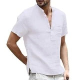 Solid color short sleeve