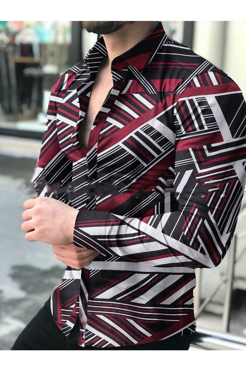 Men's long sleeve shirt