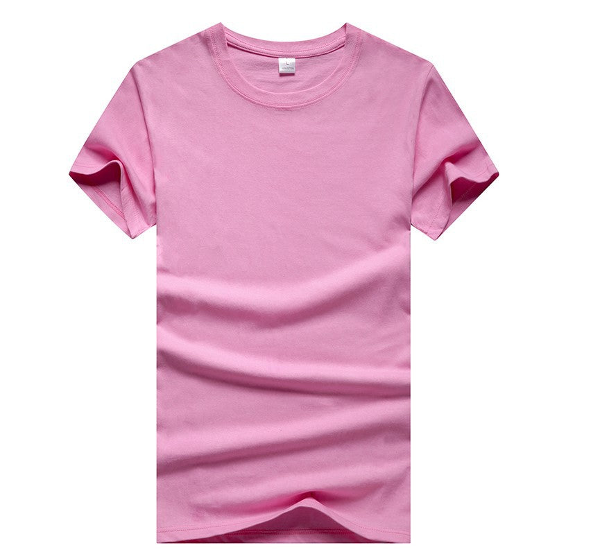 Blank crew neck short sleeve T-shirt