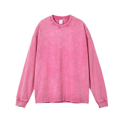 Washed Vintage Men's Long Sleeve